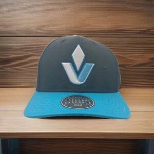 Bioworld Overwatch Blizzard Licensed Grey Blue Precurve Snapback Hat OSFM NEW